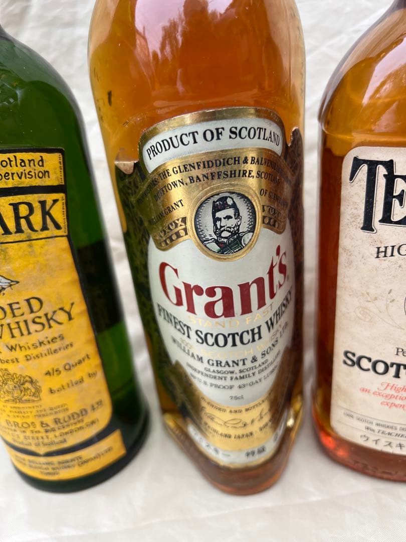 ★未開栓★カティーサークなどウイスキー4本セット古酒