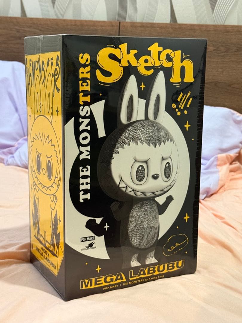 【新品】POP MART MEGA LABUBU Sketch【未開封】
