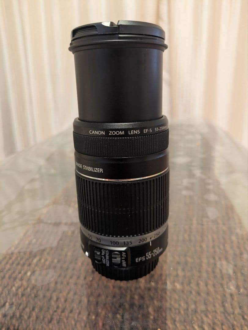 Canon EF-S 55-250mm F4-5.6 IS★手振れ補正★望遠
