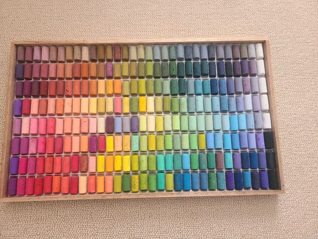 ゴンドラ　ソフトパステル　242　木製ボックス入り