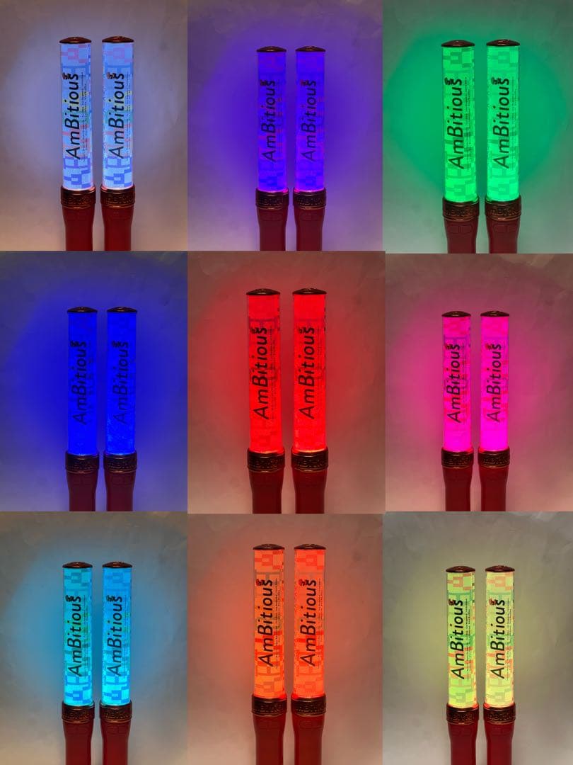 AmBitious アンビ　ペンライト　フレッシュ魂　踊ROK ペンライトトップ