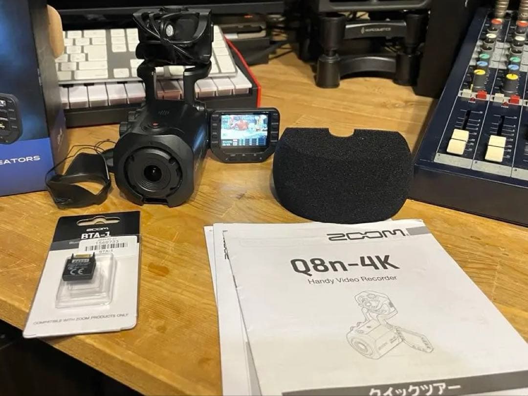 Zoom Q8n-4K ハンディビデオレコーダー　BTA-1 セット