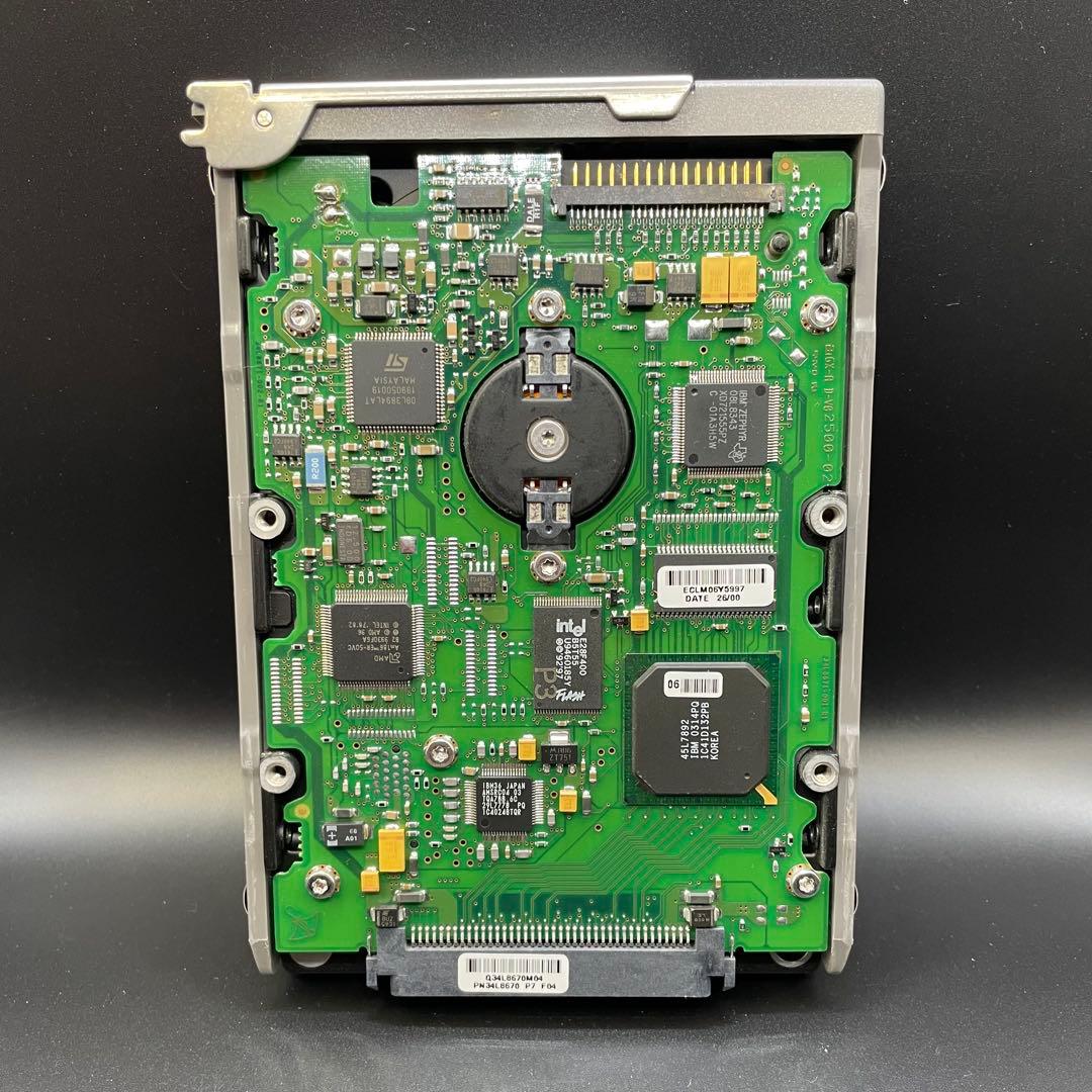 IBM 09L4056 SCSIハードディスク 18.2GB SUNマウンタ付