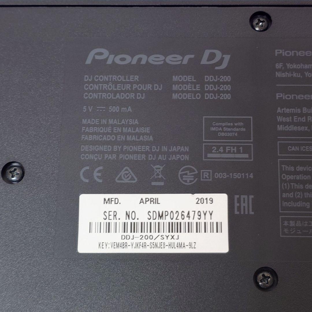 【美品】Pioneer DDJ-200 スマートDJコントローラー パイオニア