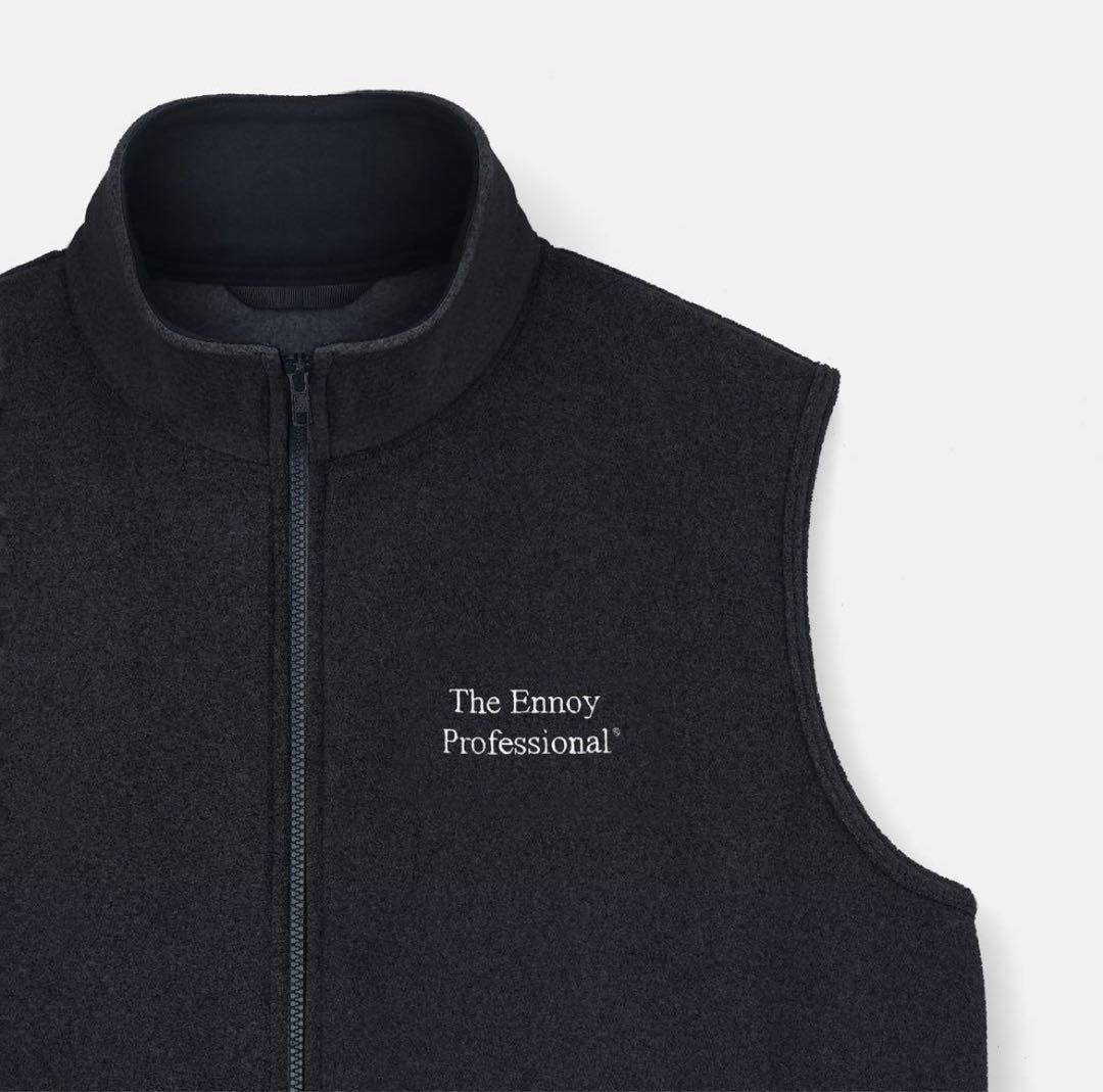 トップス ENNOY PROFESSIONAL FLEECE VEST XL