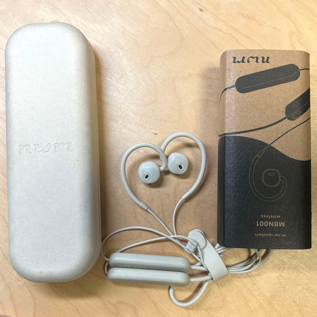 nwm MBN001 オープンイヤー ネックバンド ワイヤレスイヤホン