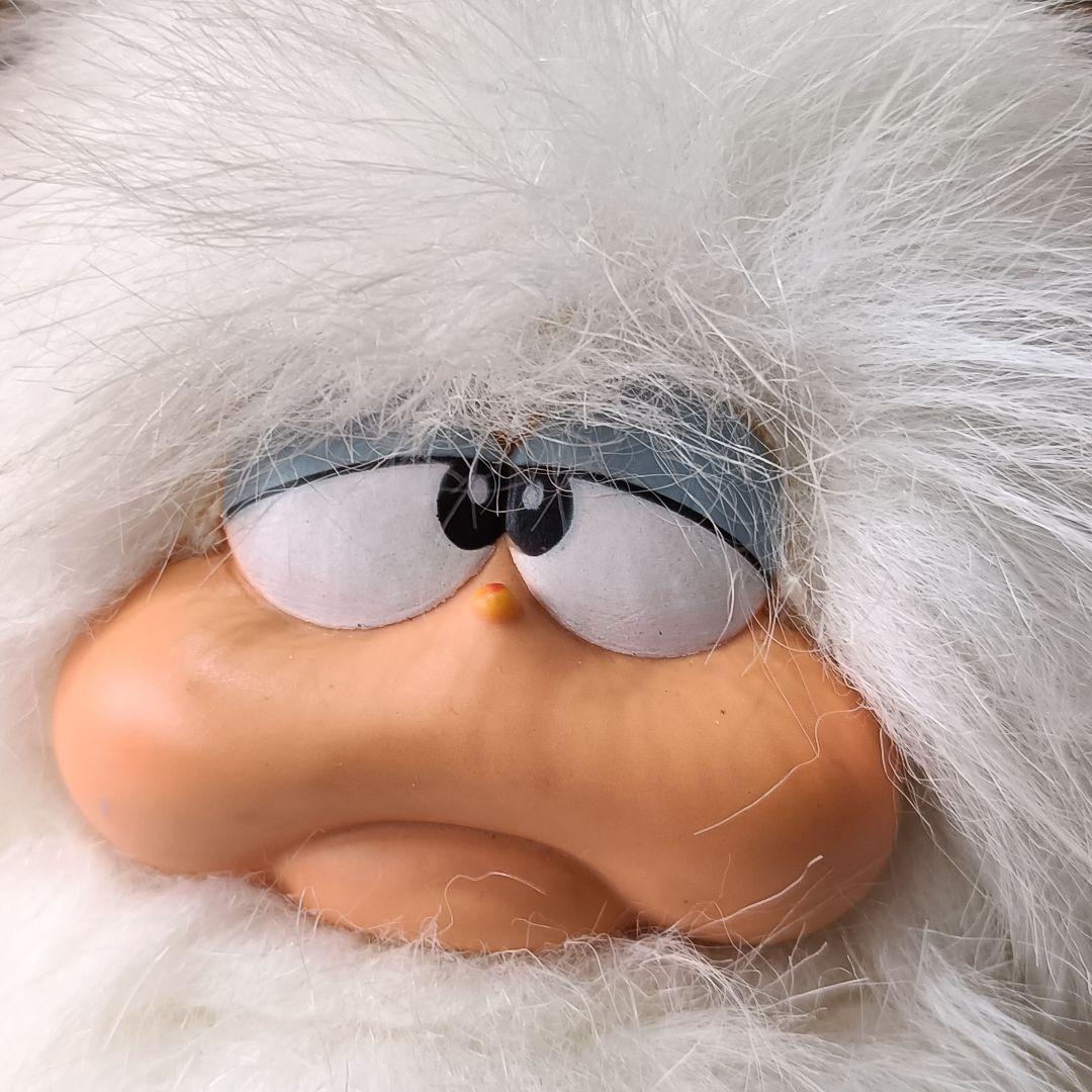 昭和レトロ　80s ベムベム　セキグチ　ソフビぬいぐるみ 雪男