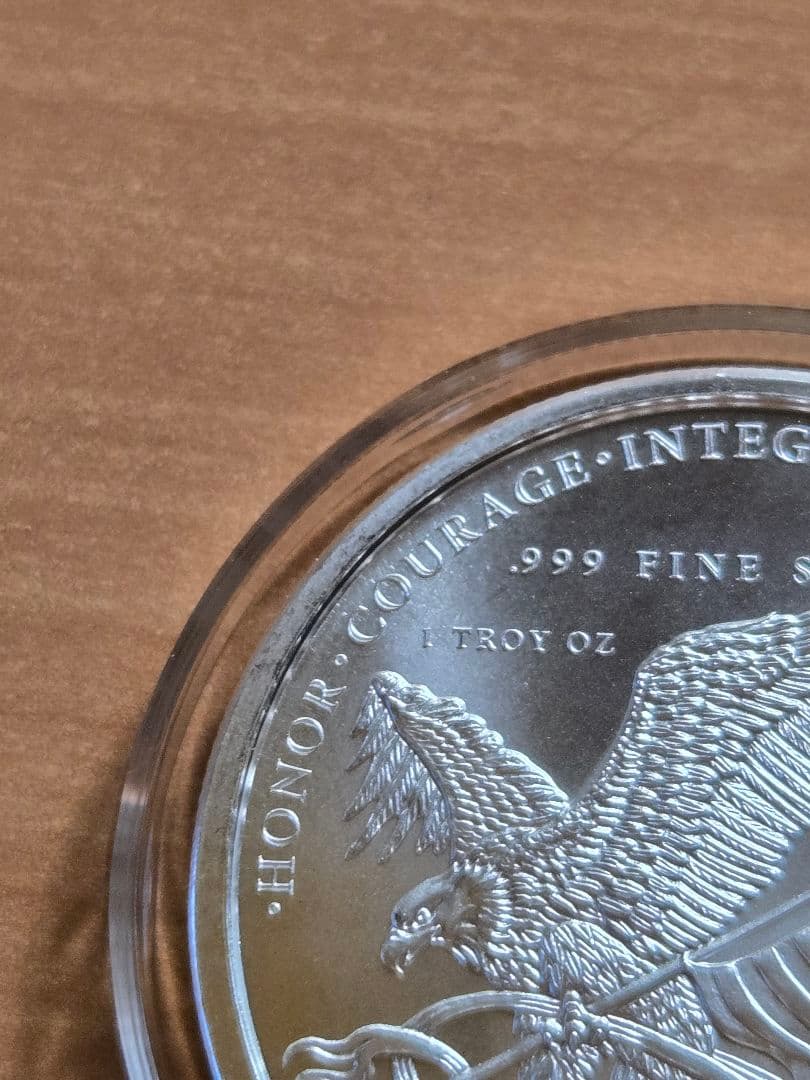 アメリカ「ドナルド・J・トランプ大統領」純銀１オンス　メダル