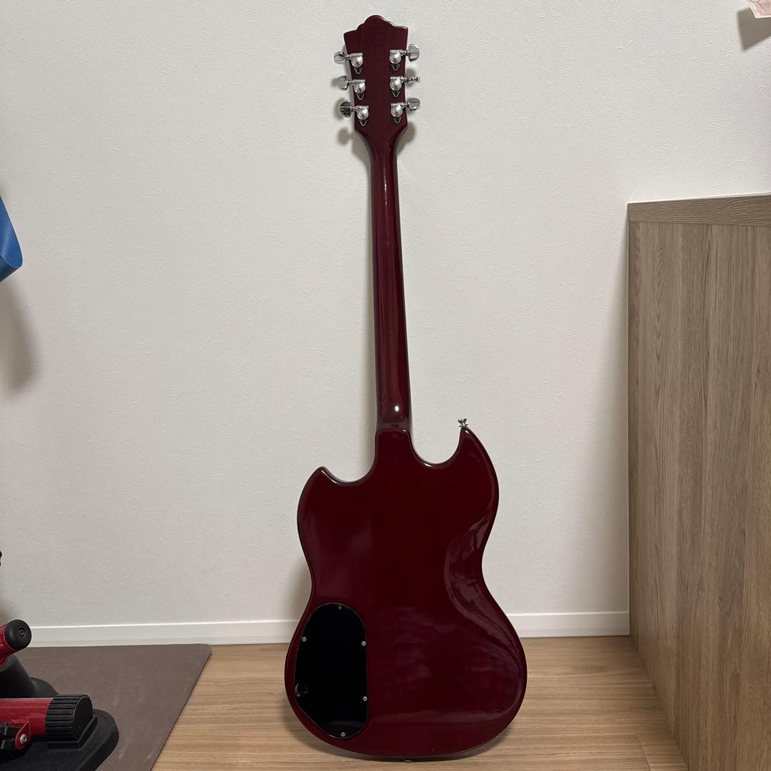 GUILD エレキギター ヴィンテージチェリーレッドSGスタイルハードケース付き
