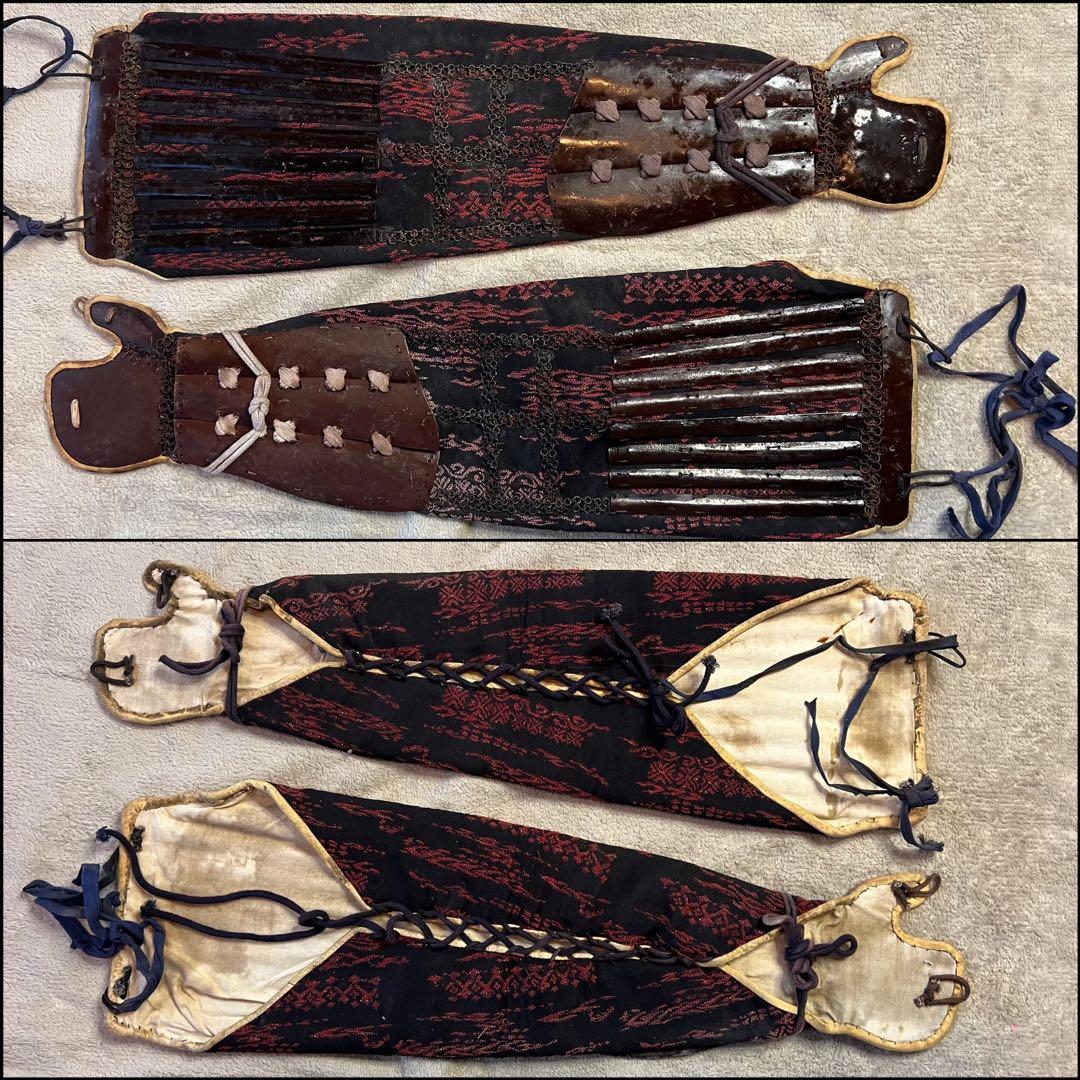 美品！【江戸期 長宗我部家 ゆかりの鎧】日本甲冑【等身大】鎧一式