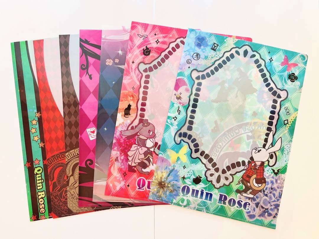 クインロゼ 通販特典クリアファイル ハートの国のアリス クリムゾンエンパイア