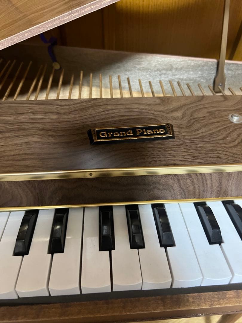 【昭和レトロ 希少】ピアノ おもちゃ グランドピアノ イノウエ　カワイ