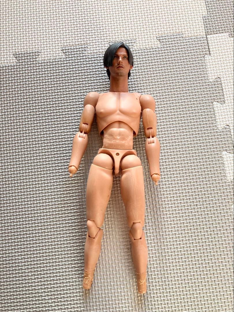ホットトイズ　バイオハザード　レオン風　フィギュア　ジャンク