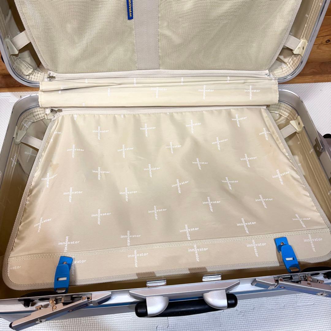 innovator イノベーター スーツケース 90L シルバー TASロック