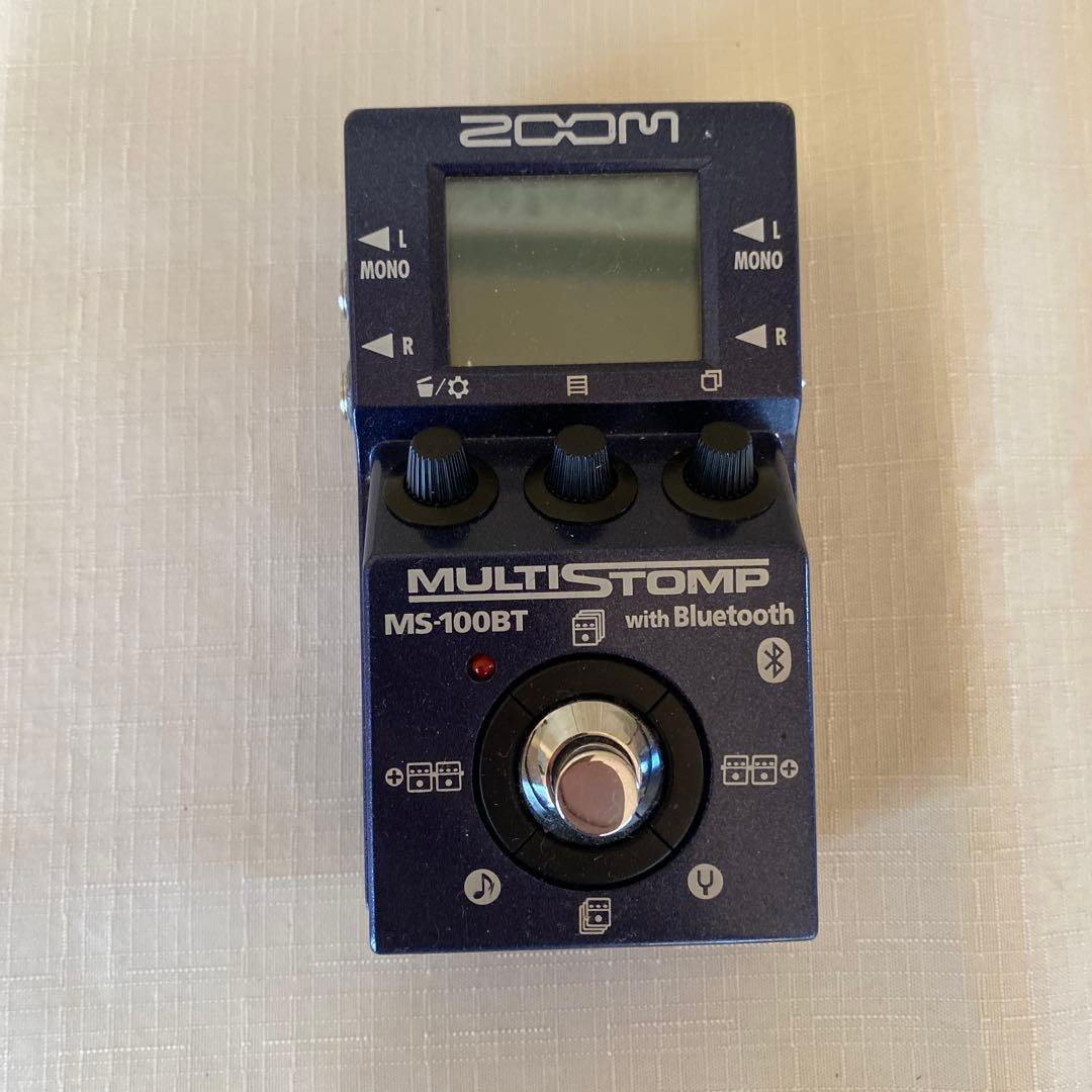 ギター ZOOM MULTISTOMP MS-100BT