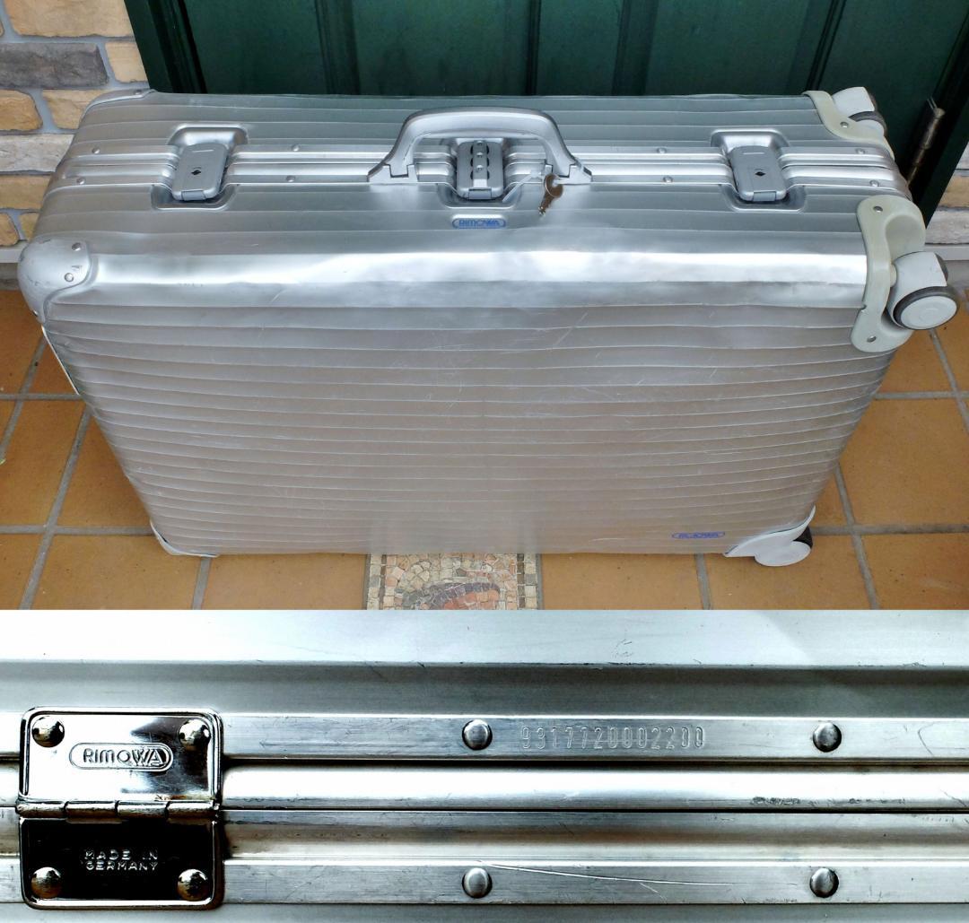 リモア 931.77『トパーズ』ジャンボ 2＋4輪プルタブ・ケース 104L