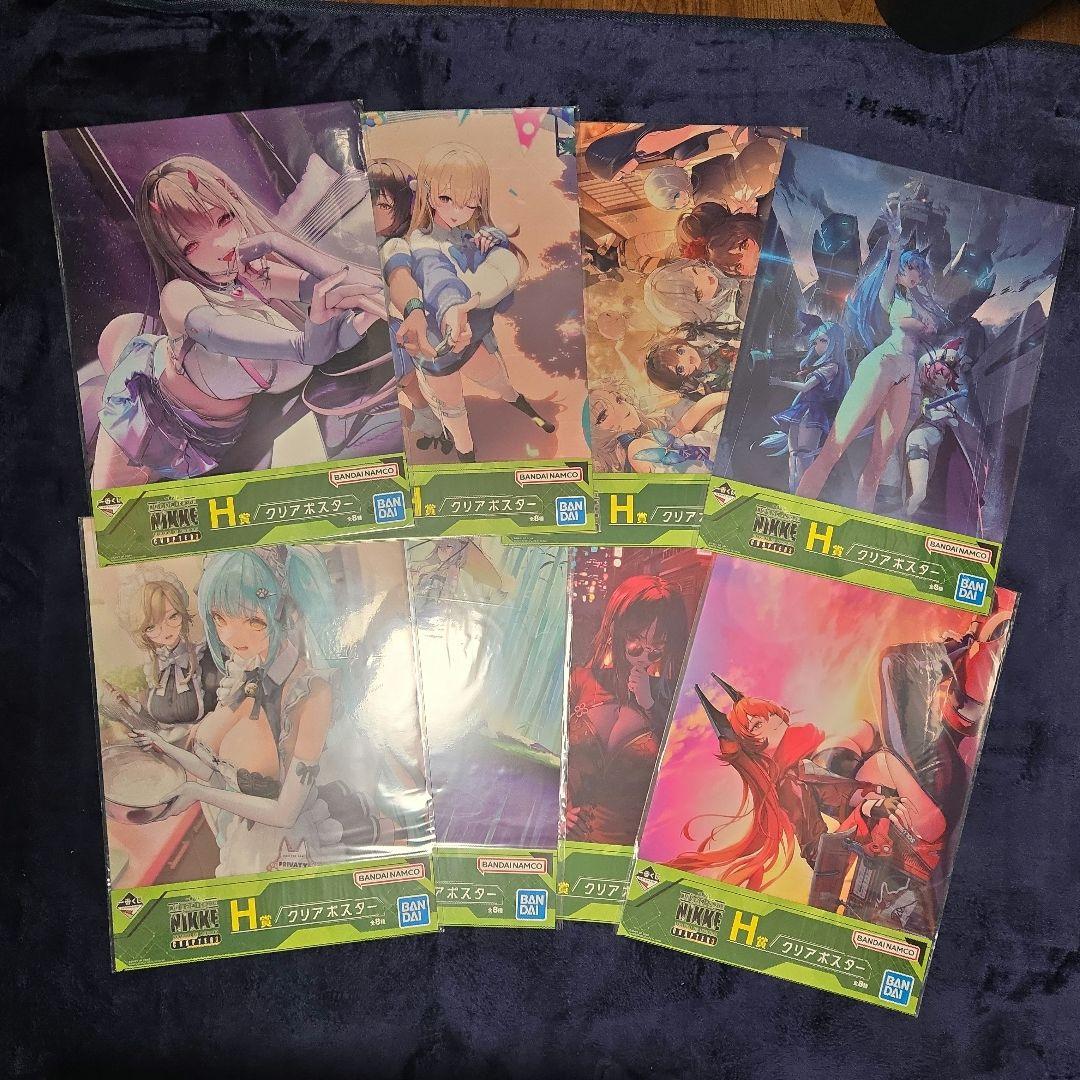 一番くじ NIKKE クリアポスターコンプリートセット