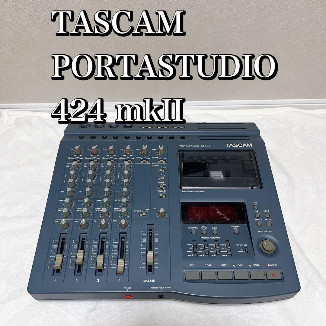 【通電のみ確認】 TASCAM PORTASTUDIO 424 mkII