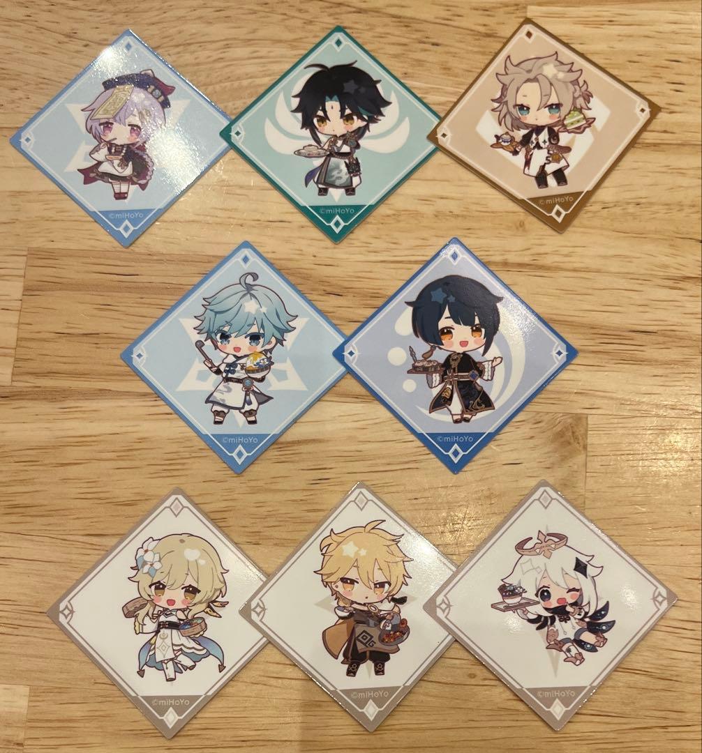 原神 スイパラコラボ まとめ売り モンド 璃月 コースター・缶バッジ・アクスタ等