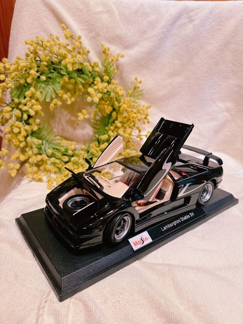極美品　1/18 ランボルギーニ　ディアブロ　SV ブラック