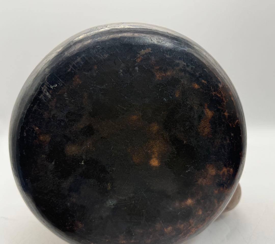 時代　銅製　水注　やかん　茶道具　送料込み250907