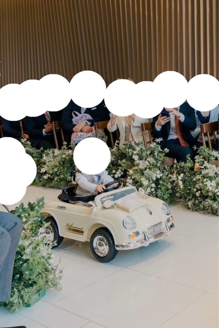 乗用ラジコンカー ポルシェ　結婚式 リングボーイ