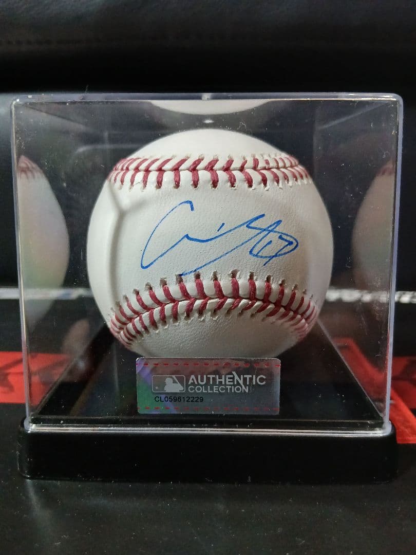 2025　大谷翔平選手　直筆サインボール　ドジャース　ケース付き