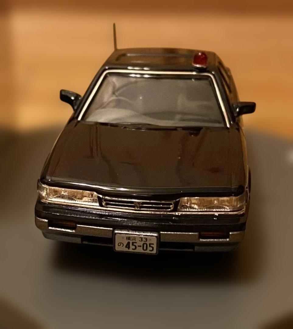 アオシマ　1/43　もっとあぶない刑事　港302　レパード　　ダークブルーⅡ