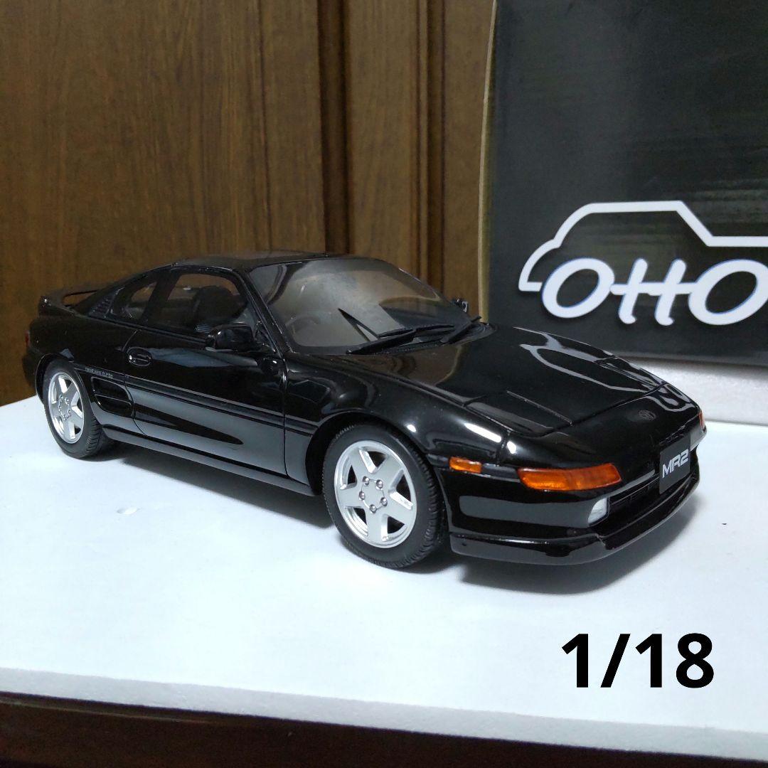 トヨタ MR2 ブラック 1/18 オットー 京商