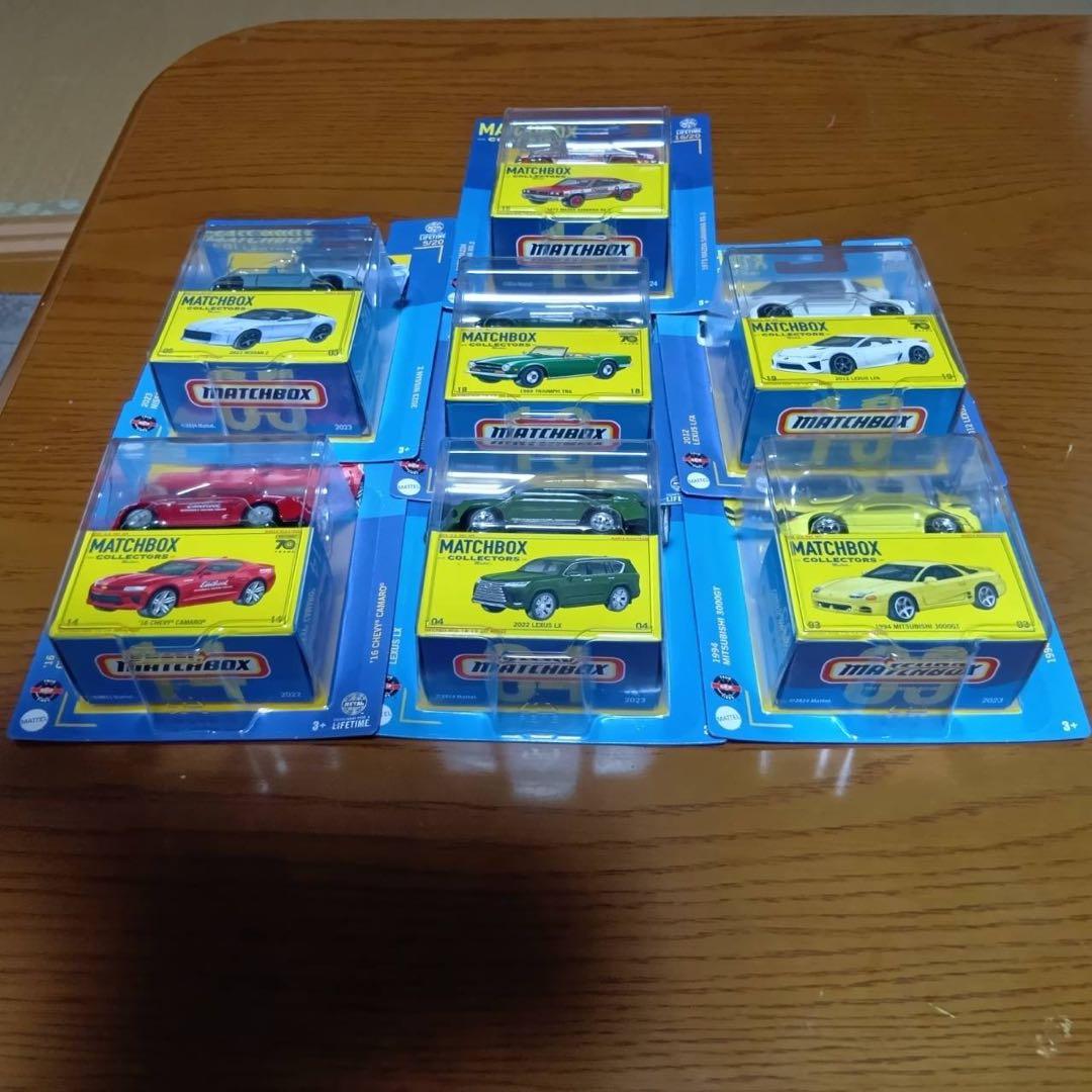 【7台セット】MATCHBOX マッチボックス　コレクターズ　1/64