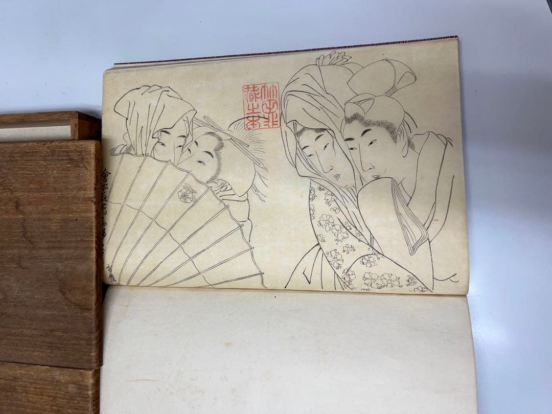 喜多川歌麿　「放屁先生」村瀬太乙　不詳作　艶本3冊