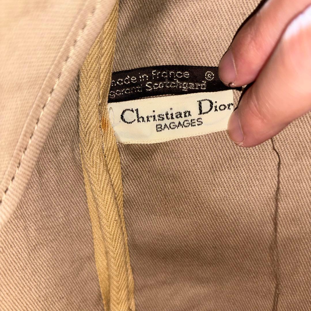 【良品】Dior トロッター ミニボストン ハンドバック