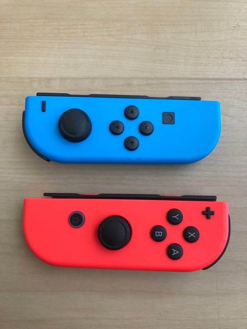 【液晶極美品】Nintendo Switch 本体 赤/青 Joy-Con付き
