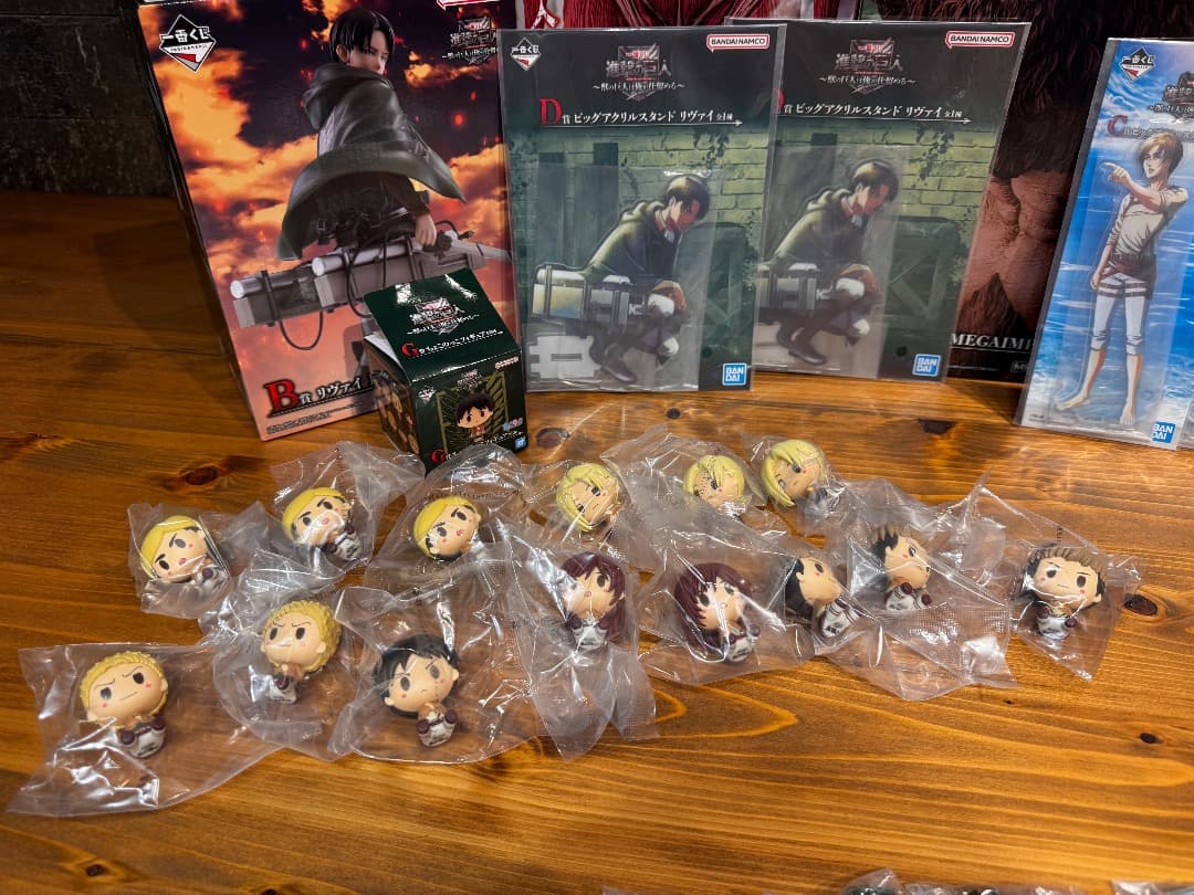 一番くじ 進撃の巨人 ～獣の巨人は俺が仕留める～　豪華set