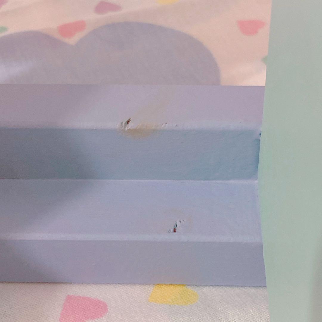 ♡パステルハートシェルフ ハンドペイント レトロファンシートイ spank♡