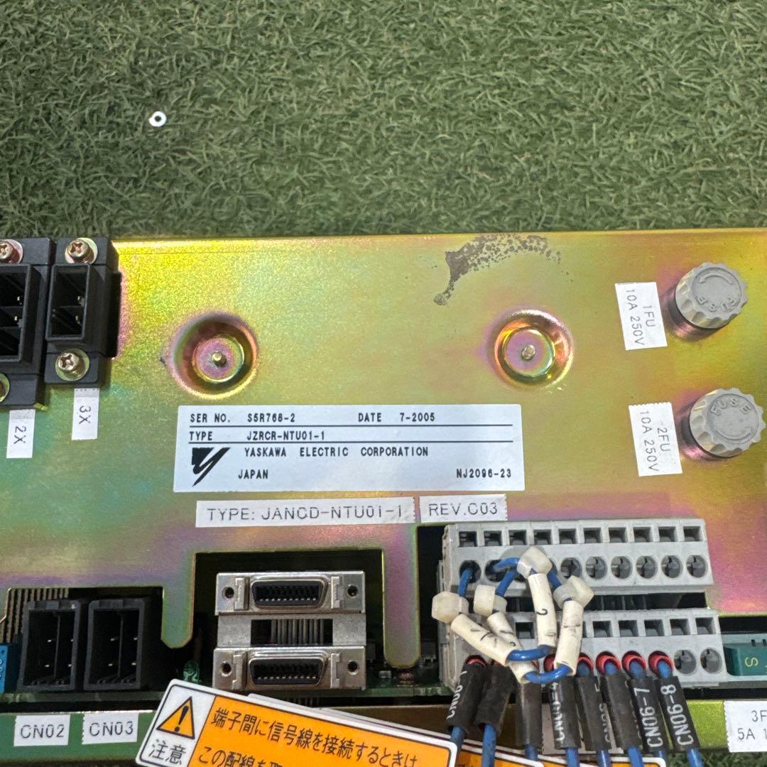 中古 YASKWA JZRCR-NTU01-1 電源ドライブ 保証付き