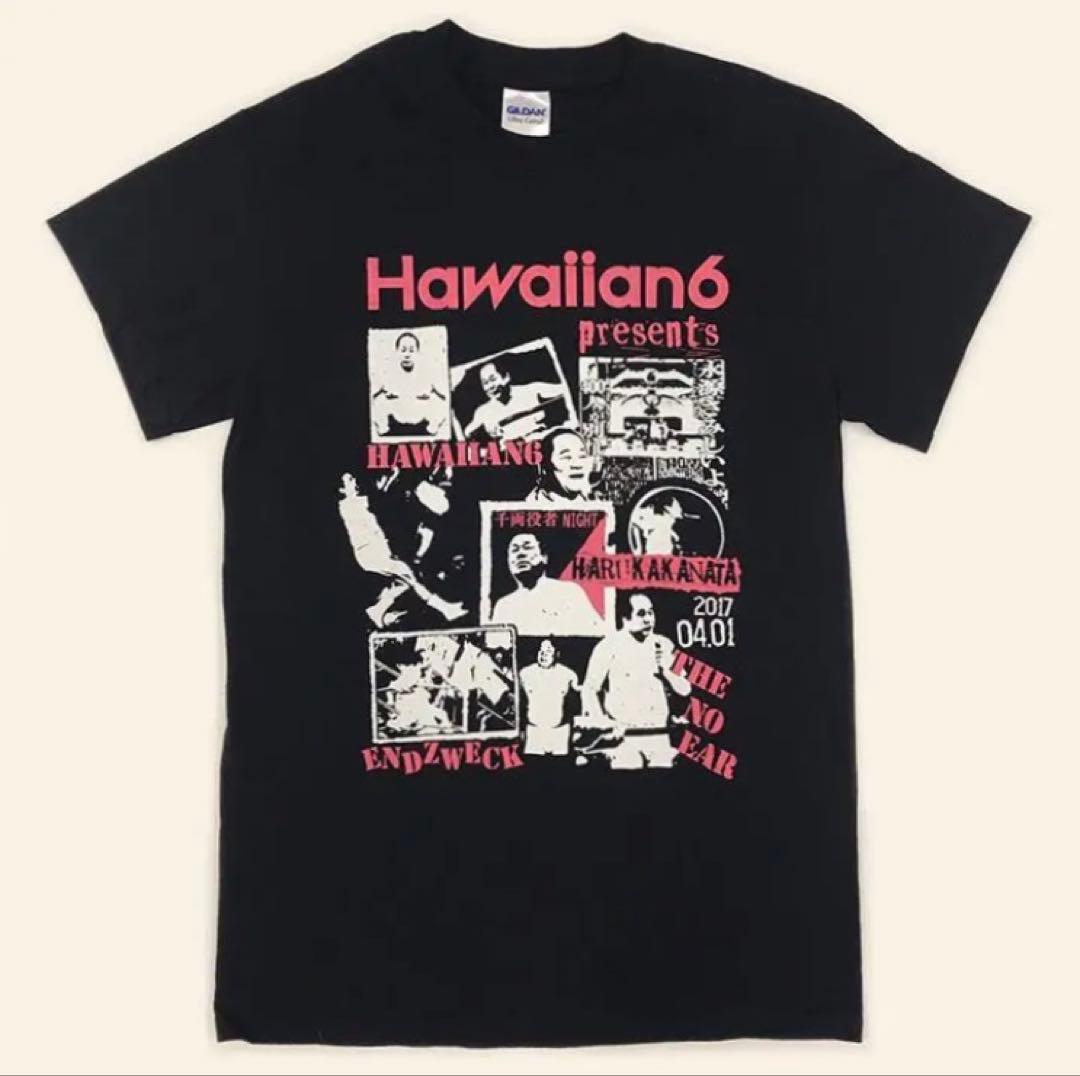新品 HAWAIIAN6『千両役者night』ＴシャツM 横山 健 ハワイアン６