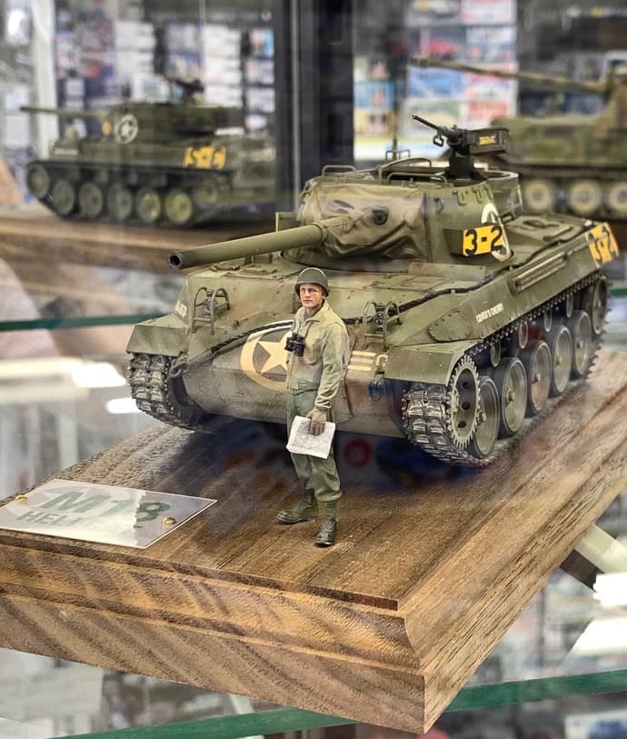 タミヤ 1/35 M18 ヘルキャット 完成品