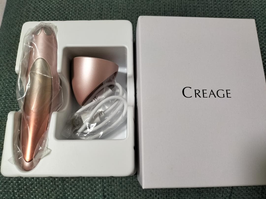 CREAGE 美顔器 CR-01 ローズゴールド　ヤーマン　アイリフト