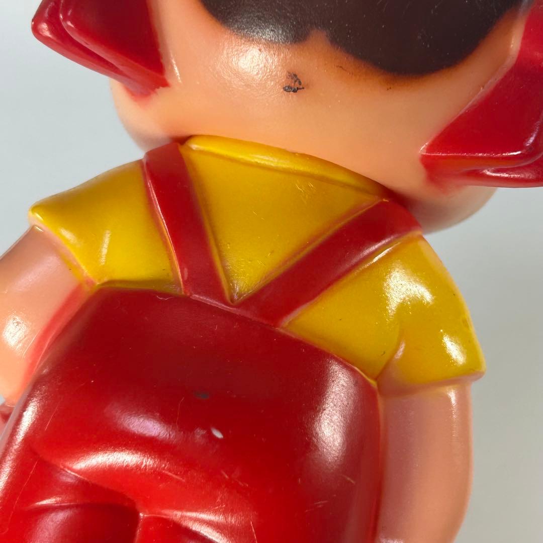 不二家　ペコちゃん　ソフビ貯金箱　レトロ