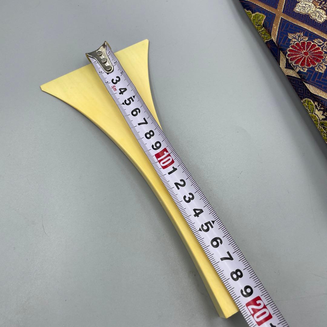 239ヴィンテージ 天然素材　三味線バチ　重さ約116g