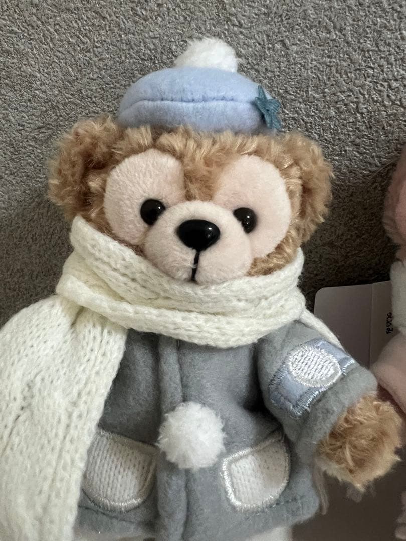 ダンシングスノーフレークス　ダッフィー　ステラルー　リーナベル　ぬいぐるみバッジ