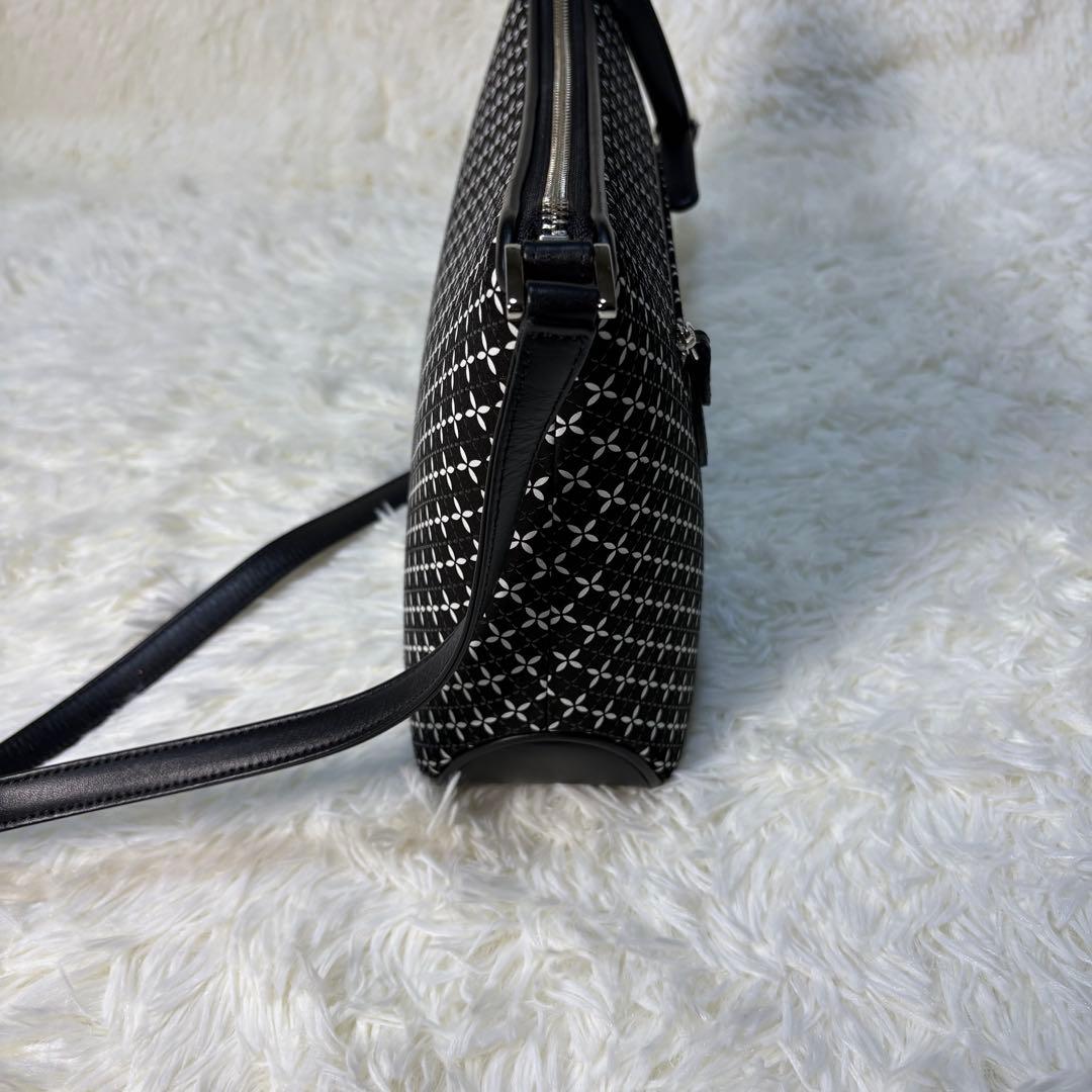 印傳屋 印伝 未使用級　ショルダー バッグ そよか 七宝　保存袋　箱付き