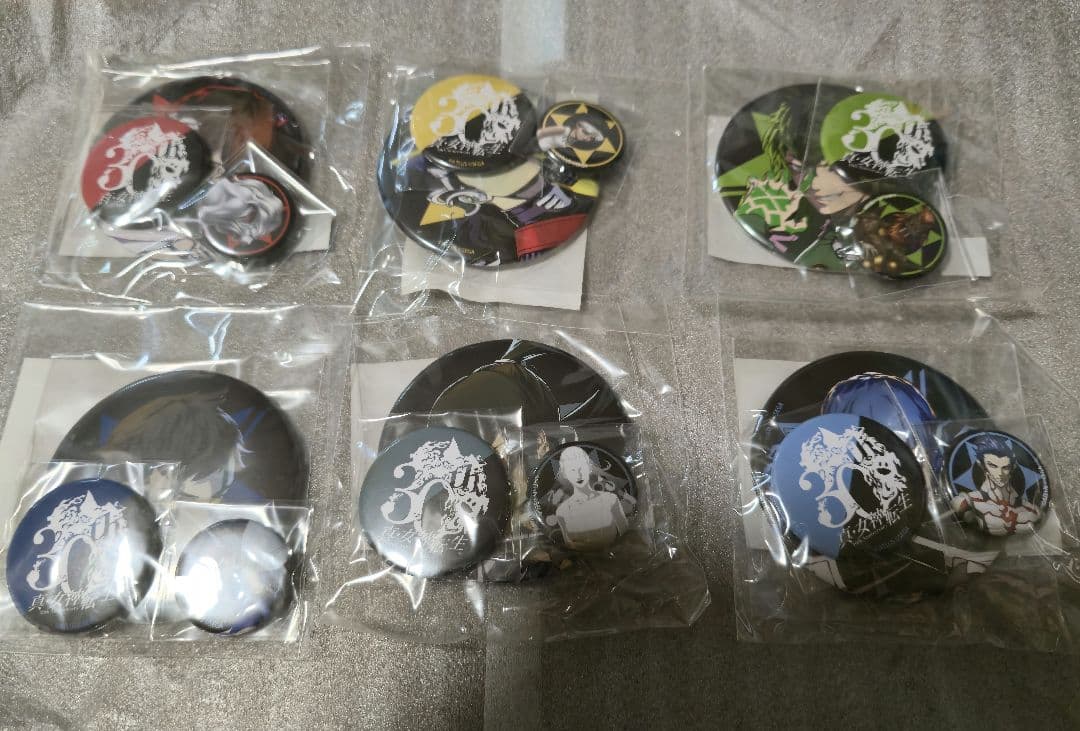 真・女神転生 3連缶バッジセット