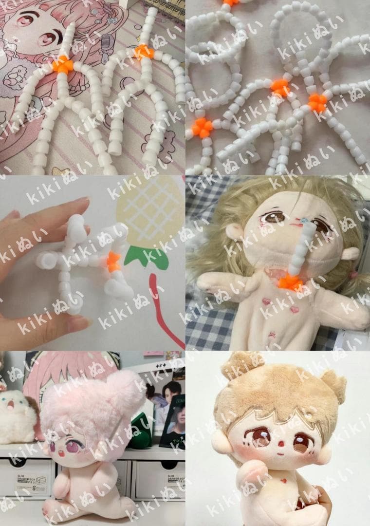 kiki中韓ぬい　着せ替えぬいぐるみ　「追加オプション」参考説明&商品リスト