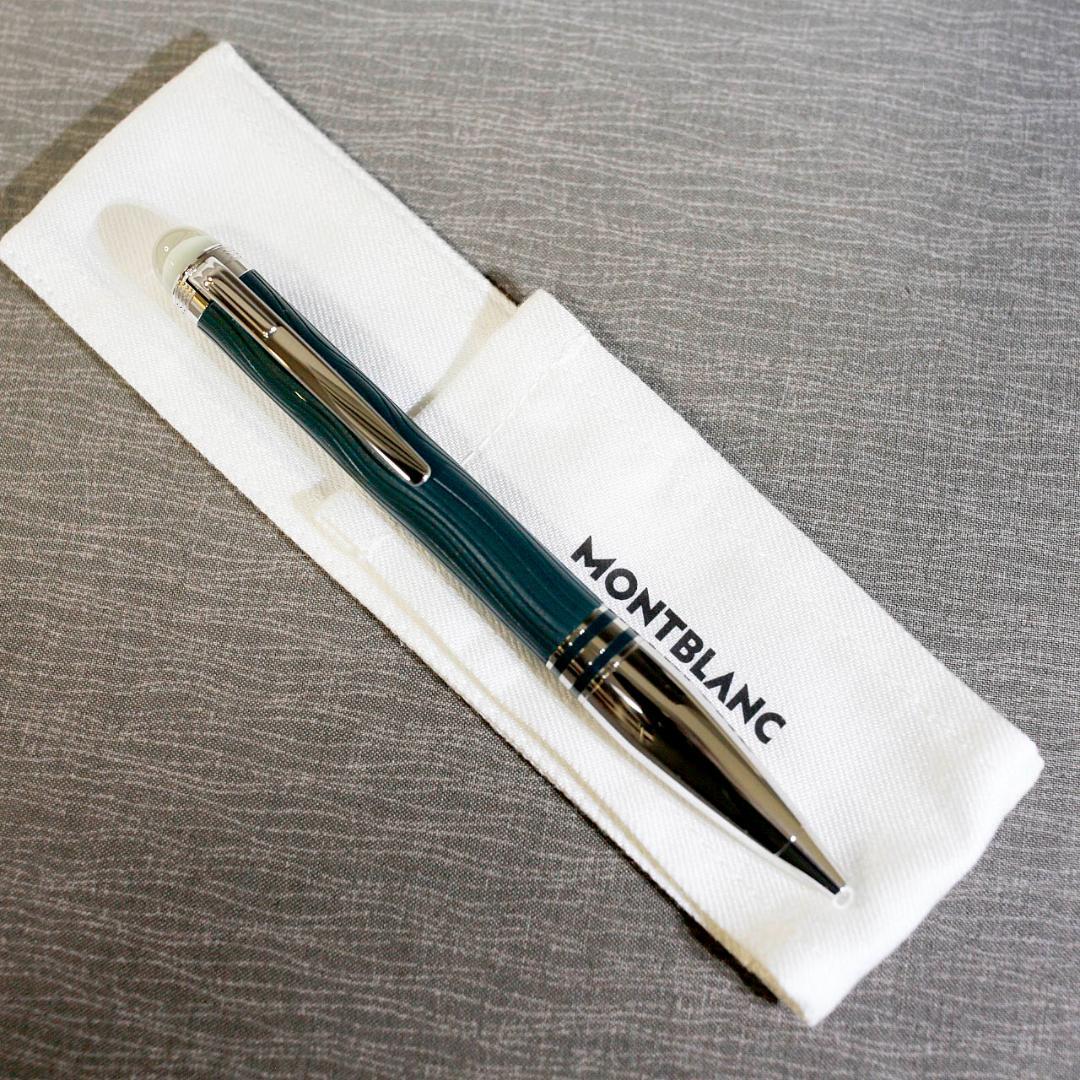 【レア】モンブラン ボールペン ポーラーグリーン ドゥエ スターウォーカー