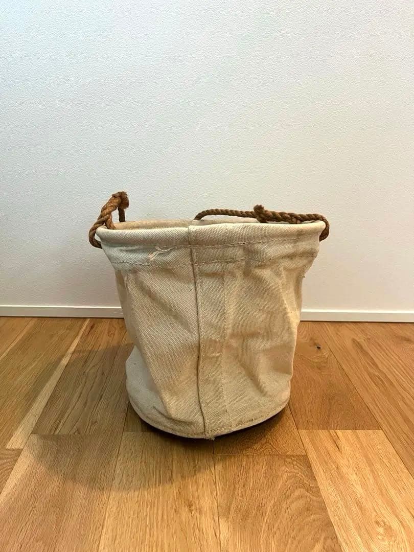 キャンバス バケット バケツ バスケット かご バッグ ミリタリー USアーミー