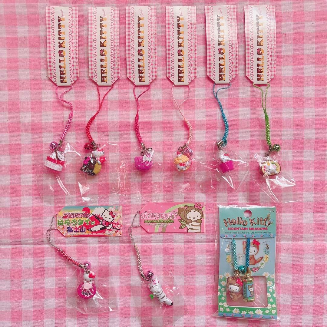 ♡ 激レア 希少 ハローキティ kitty スイーツ ご当地 根付け 赤富士 ♡