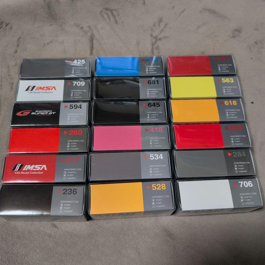 MINIGT 18台セット　まとめ売り　開封品　専用品