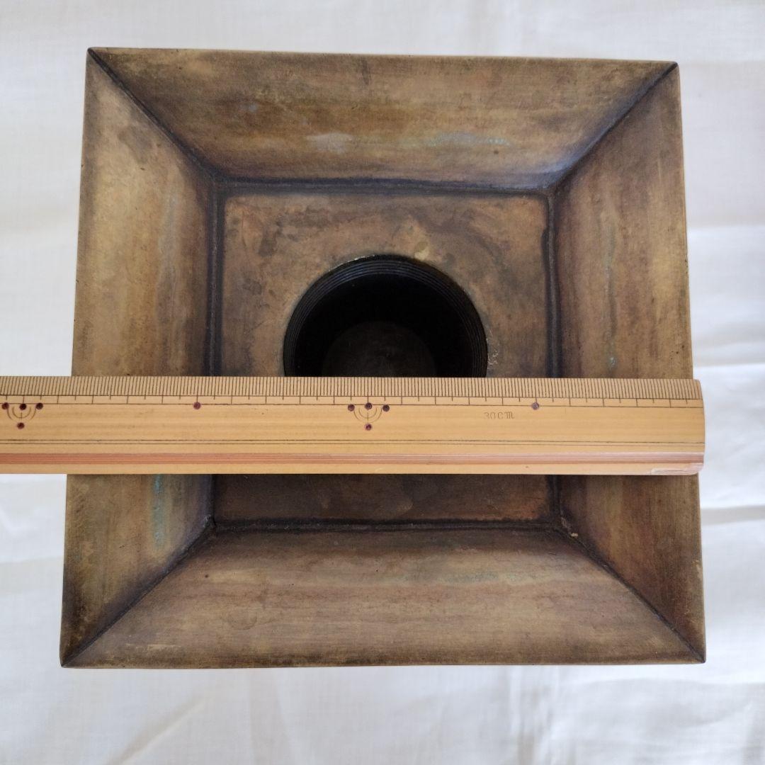 いけばな 池坊 四海波 銅製花器